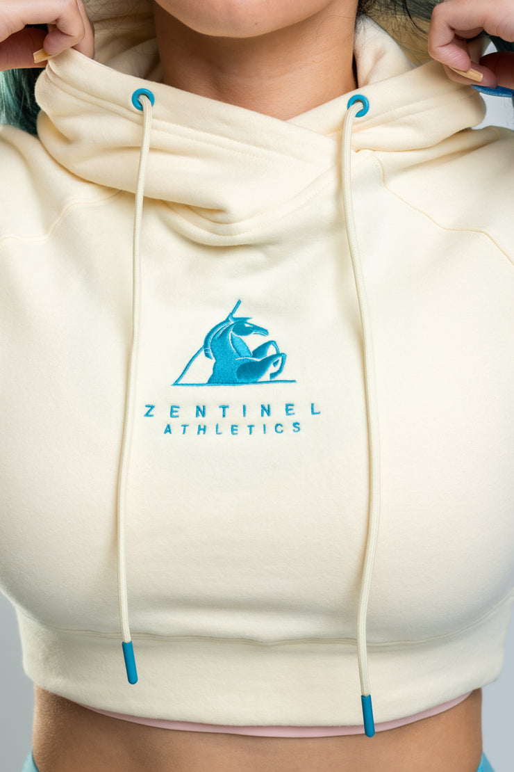 FITTED CROP HOODIE Zentinel Athletics